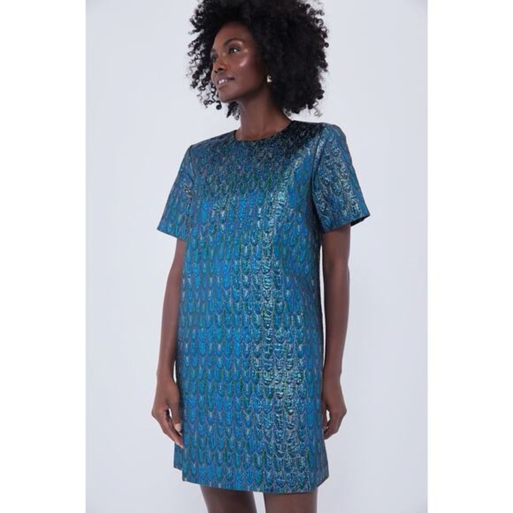 POMANDER PLACE Pavo Jacquard Mae Dress Size S NWOT Retail $148 Tuckernuck‎